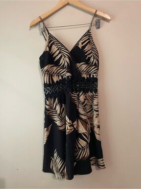 SHEIN | Mini Lace Cut Out Dress